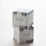 Two sparkling bath tablets by Formulary 55 are an invigorating blend of sea salt and lavender and evoke peaceful moments by the sea. These bath bombs provide a skin-nourishing soak that's both indulgent and therapeutic.