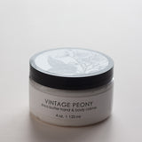 This luxurious hand and body cream by Formulary 55 contains 5% shea butter and is the rare moisturizer that feels rich and lightweight at the same time. The scent is an intoxicating blend of peonies laced with violet and honeysuckle and warmed with seductive amber and soft musk. 