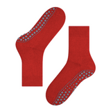 Non-slip socks in scarlet by Falke