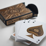 James Bond 007™ playing cards by Theory:  This elegant deck of cards is a tribute to the legendary namesake and features many custom details inspired by the past six decades of  Bond films.