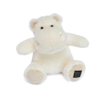 Ivory Hippo Plush - add to any carton