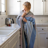 Our alpaca blankets are lightweight enough for a summer morning, yet cozy enough for winter.